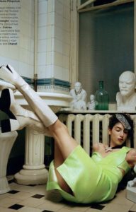 Один из снимков «Города бесов» («Vogue» (Россия), декабрь 2020)