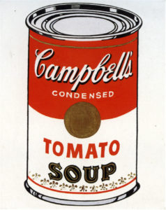 «Банка супа «Campbell», 1962 г.